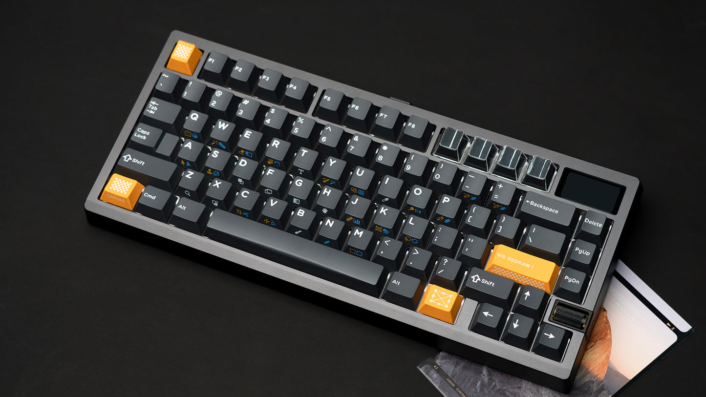 Meletrix Zoom75 TIGA - Barebones Keyboard Kit