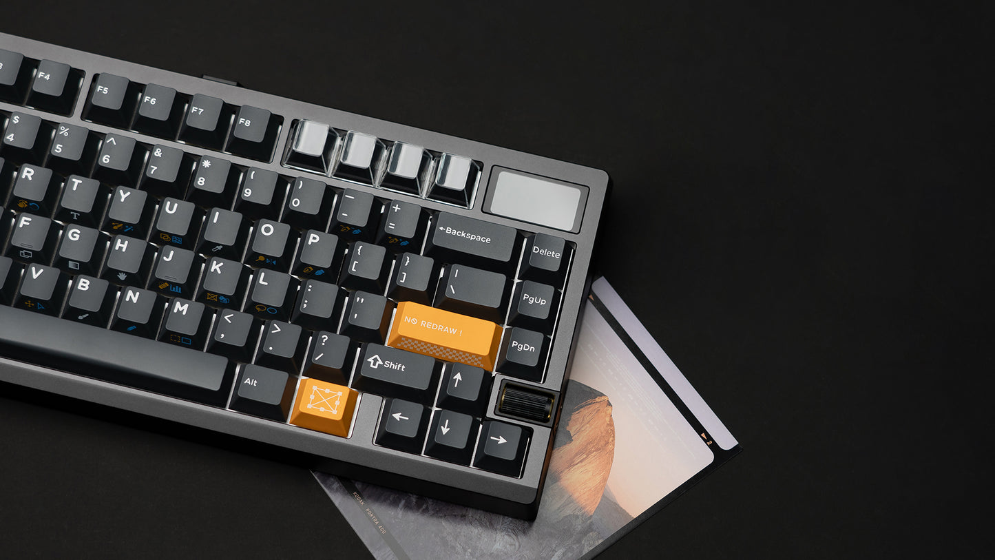 Meletrix Zoom75 TIGA - Barebones Keyboard Kit