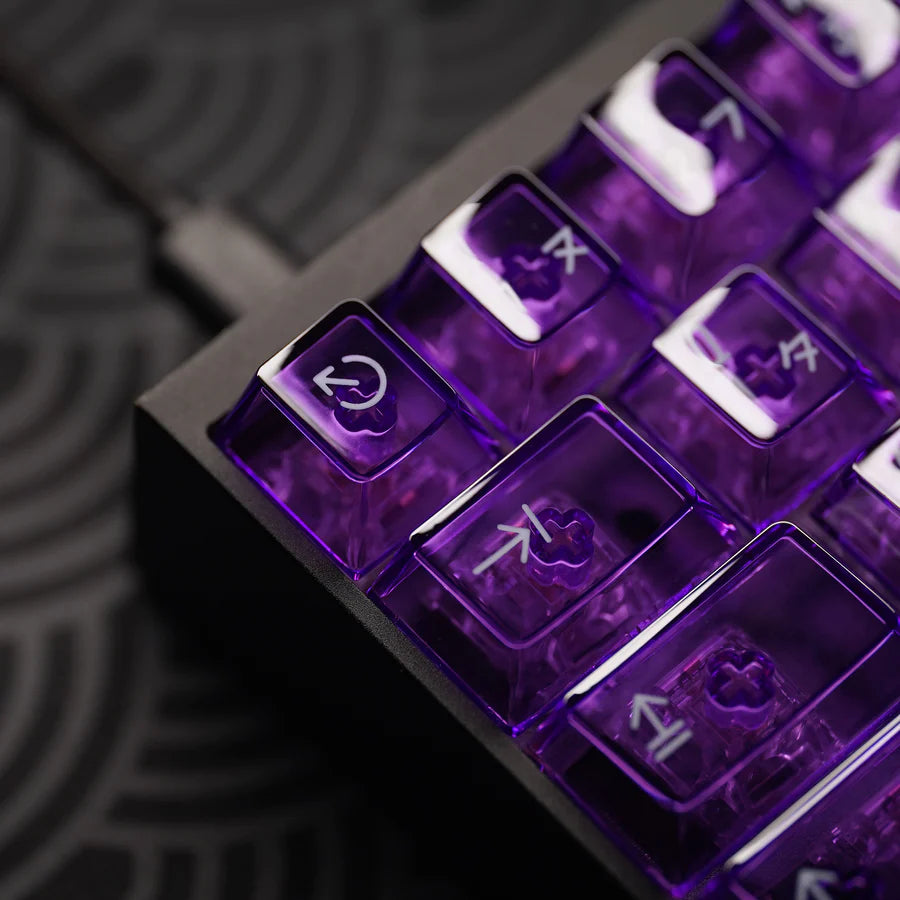 KBDFans Clear 2048 - Purple
