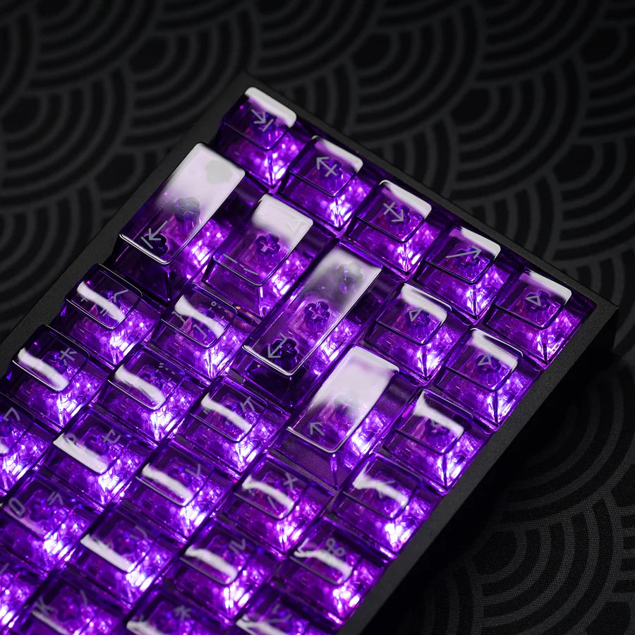 KBDFans Clear 2048 - Purple