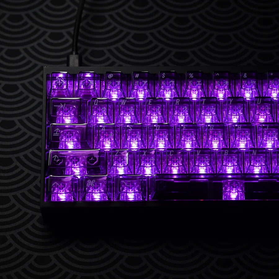 KBDFans Clear 2048 - Purple