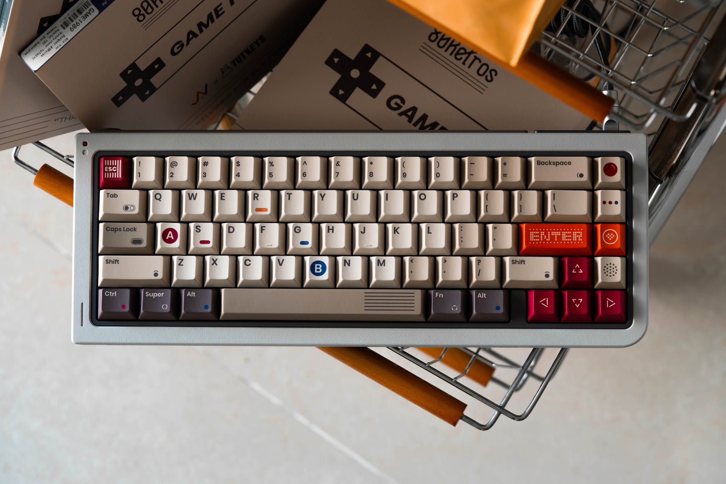 GB65 Keyboard by 80Retros X Click Inc - Pre-built Kit