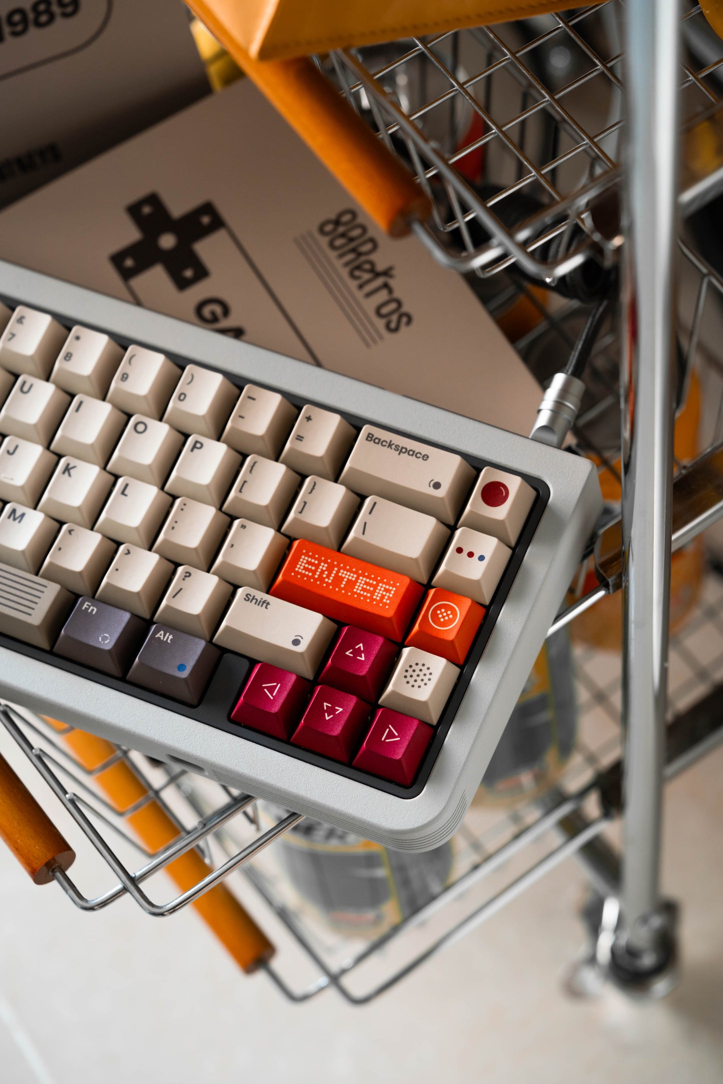GB65 Keyboard by 80Retros X Click Inc - Pre-built Kit