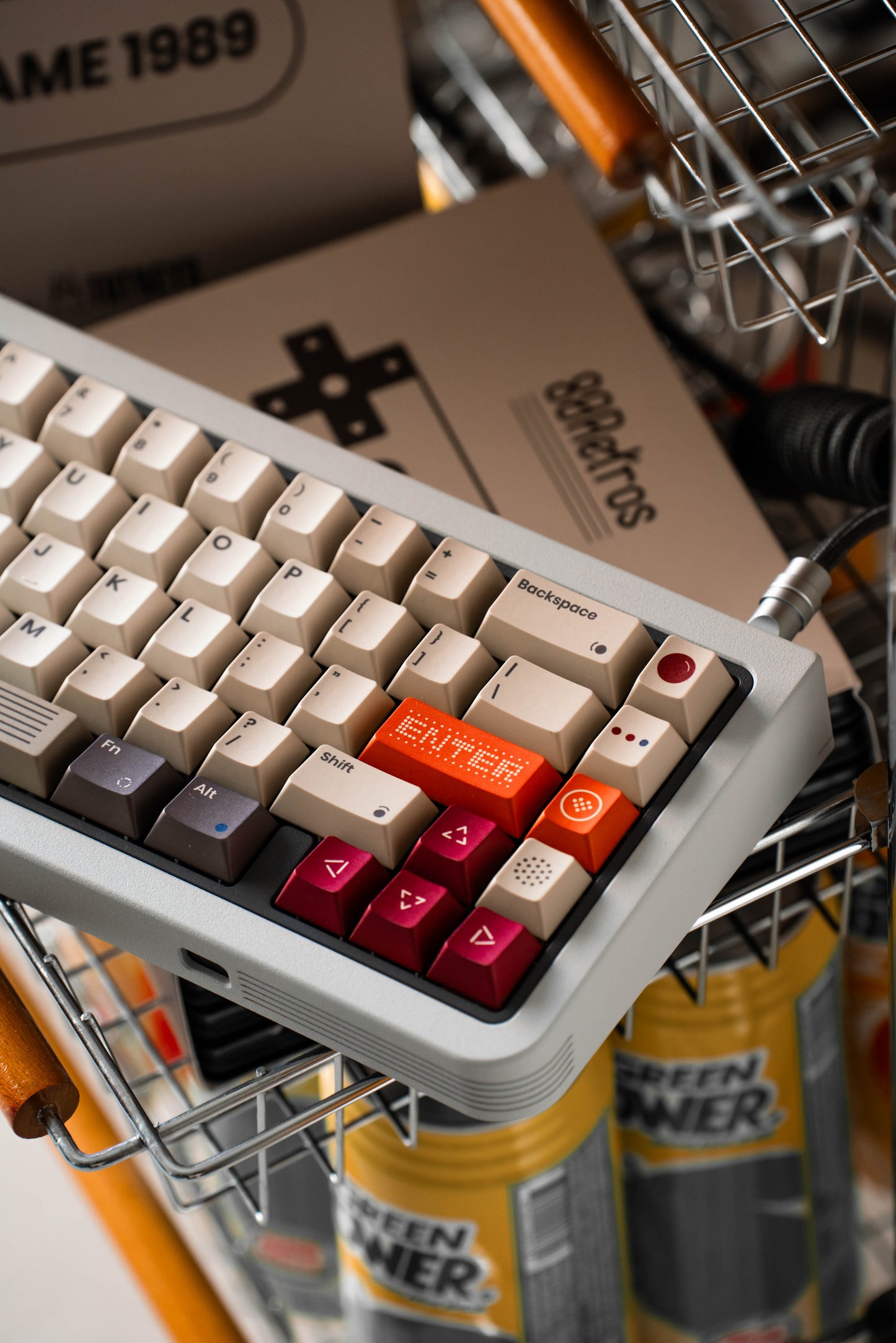 GB65 Keyboard by 80Retros X Click Inc - Pre-built Kit