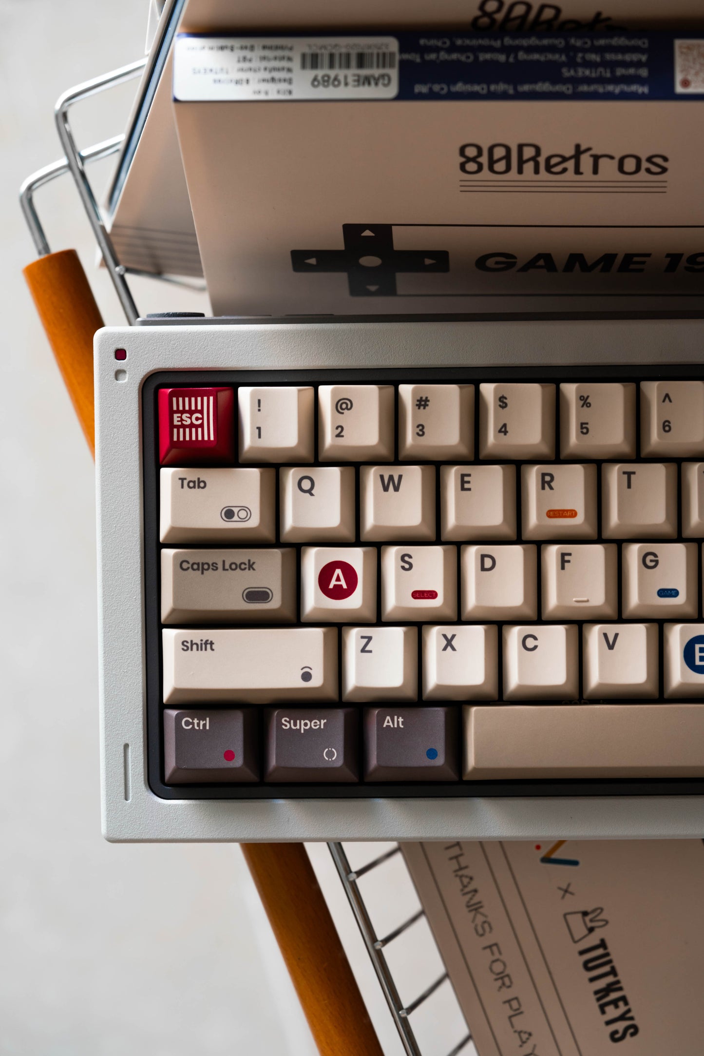 GB65 Keyboard by 80Retros X Click Inc - Pre-built Kit