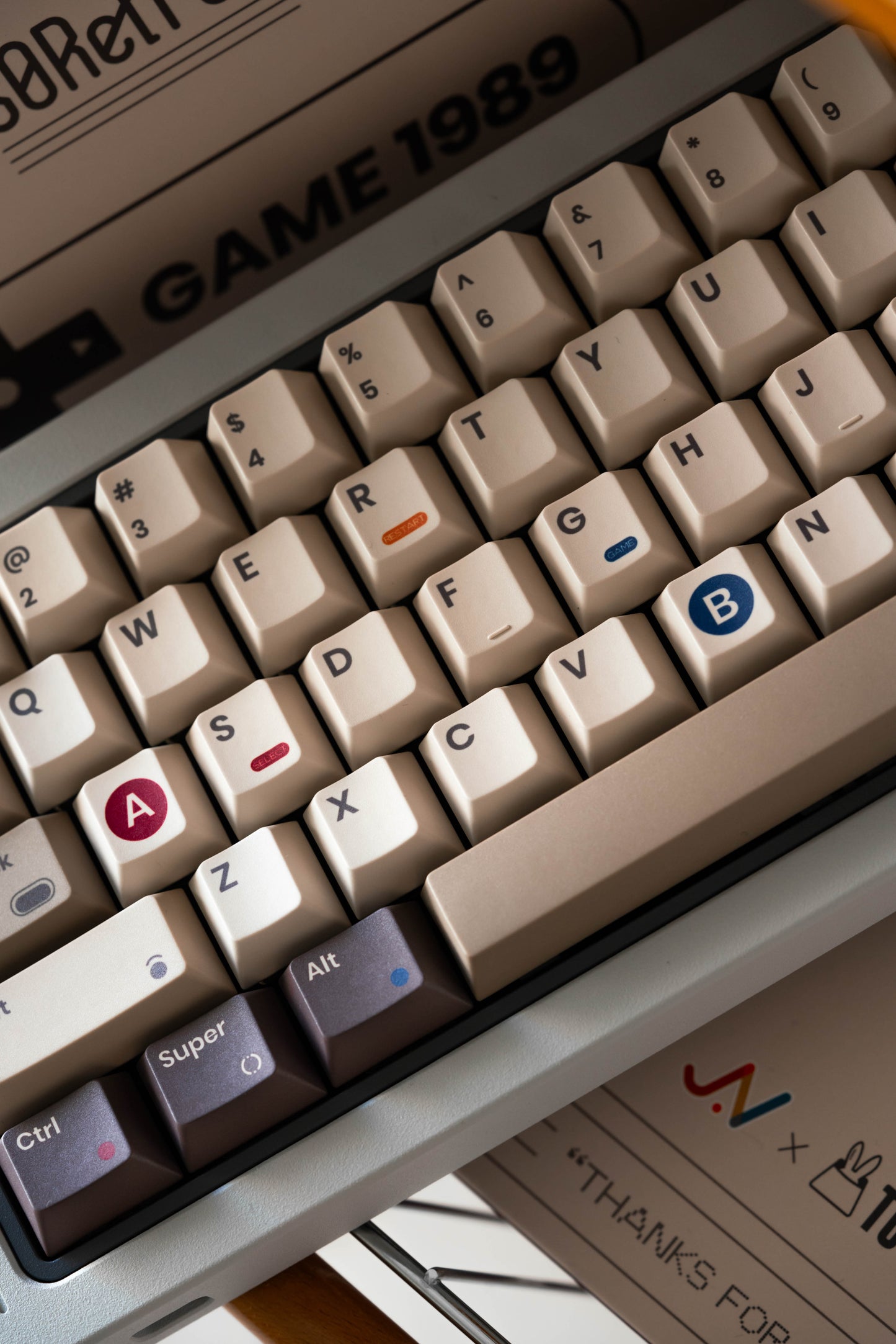 GB65 Keyboard by 80Retros X Click Inc - Pre-built Kit