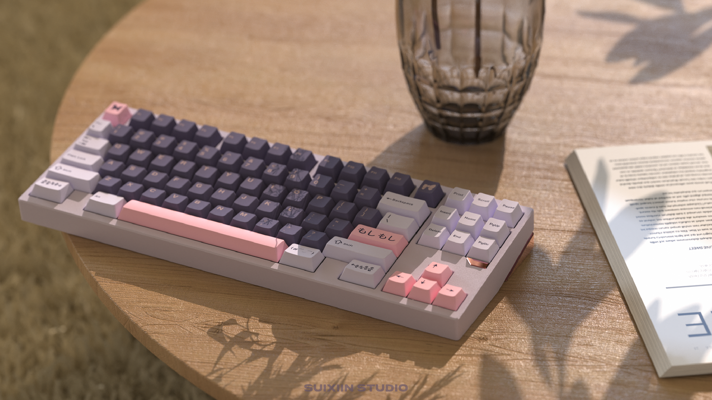 Keyboard Science - Butterfly Girl Keycaps