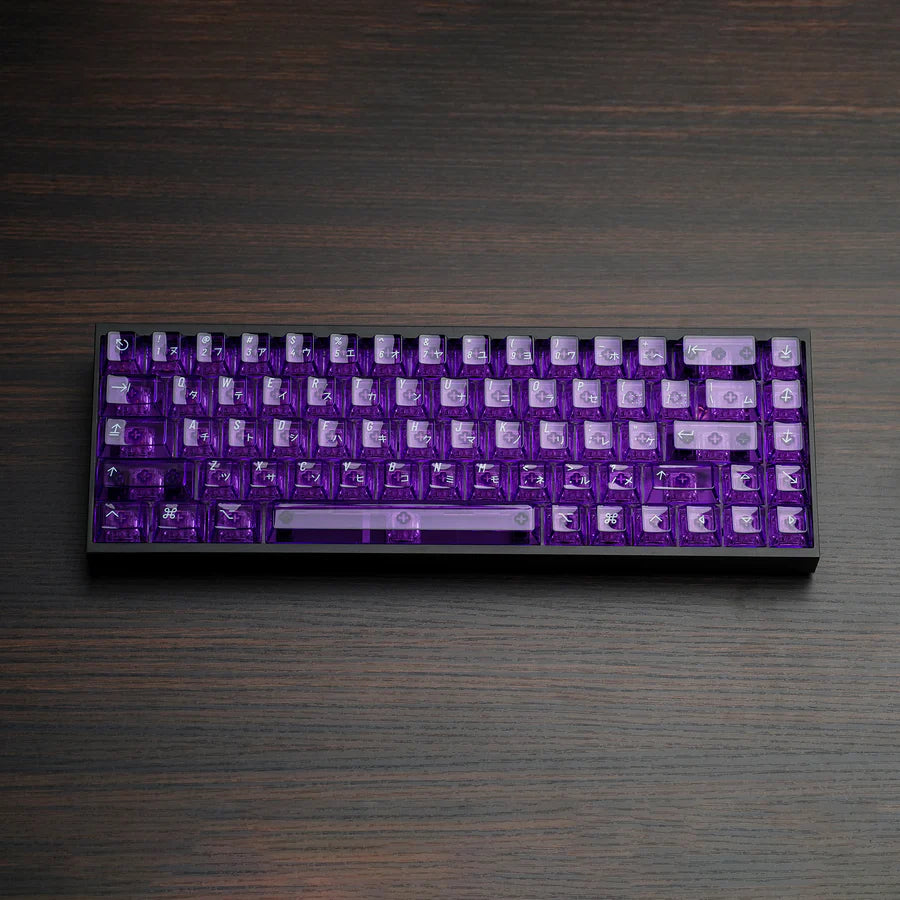 KBDFans Clear 2048 - Purple
