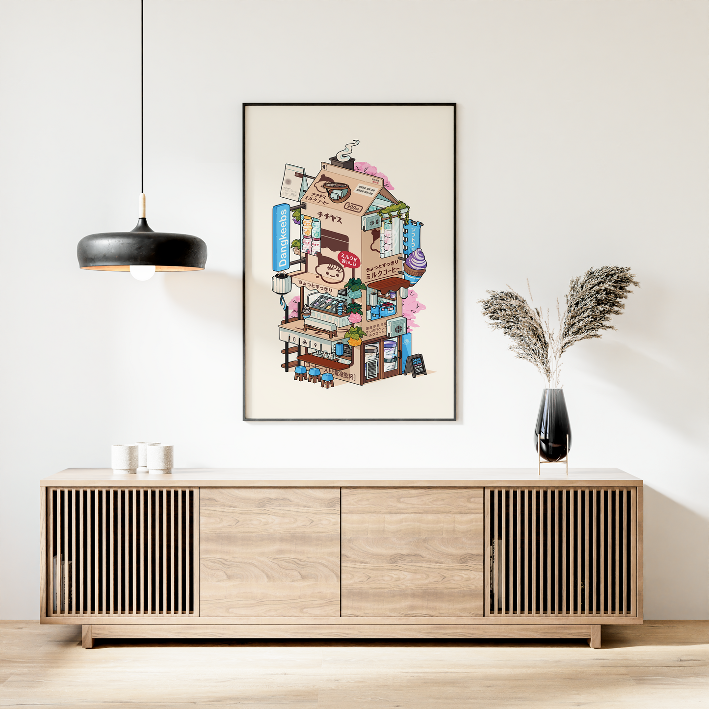 DK x Voz Art - おいしい Sweets Print
