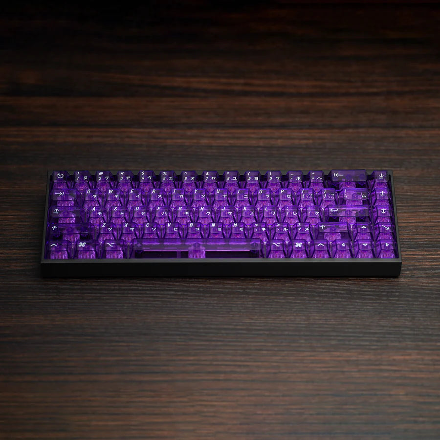 KBDFans Clear 2048 - Purple