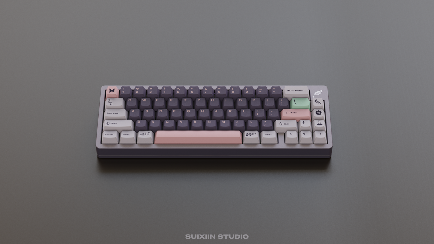 Keyboard Science - Butterfly Girl Keycaps
