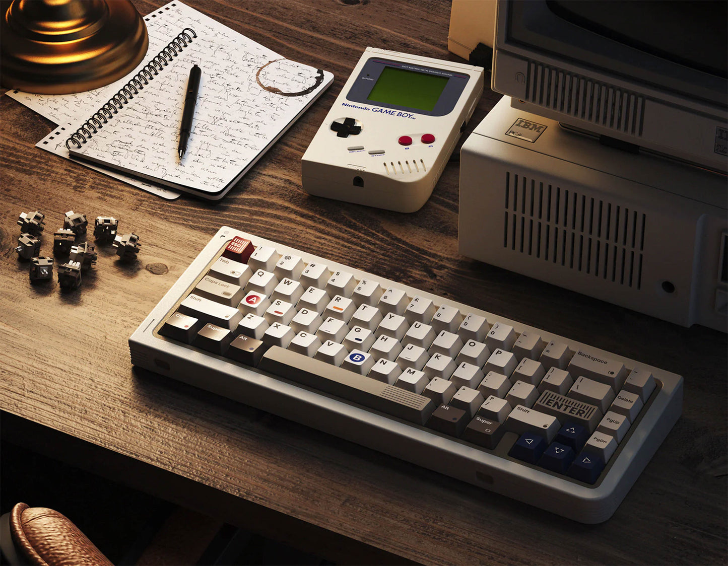 GB65 Keyboard by 80Retros X Click Inc - Pre-built Kit
