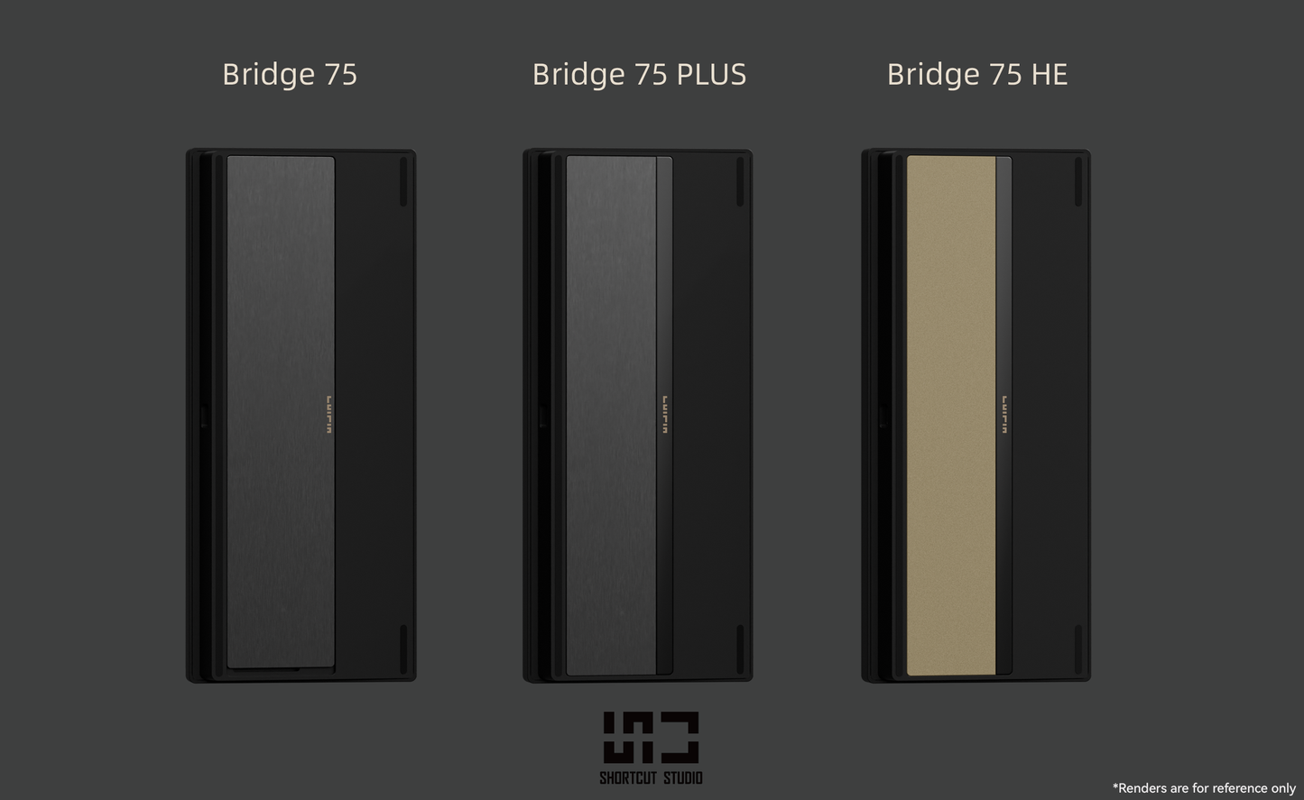 Shortcut Studio Bridge75 Keyboard - Pre-built Kit