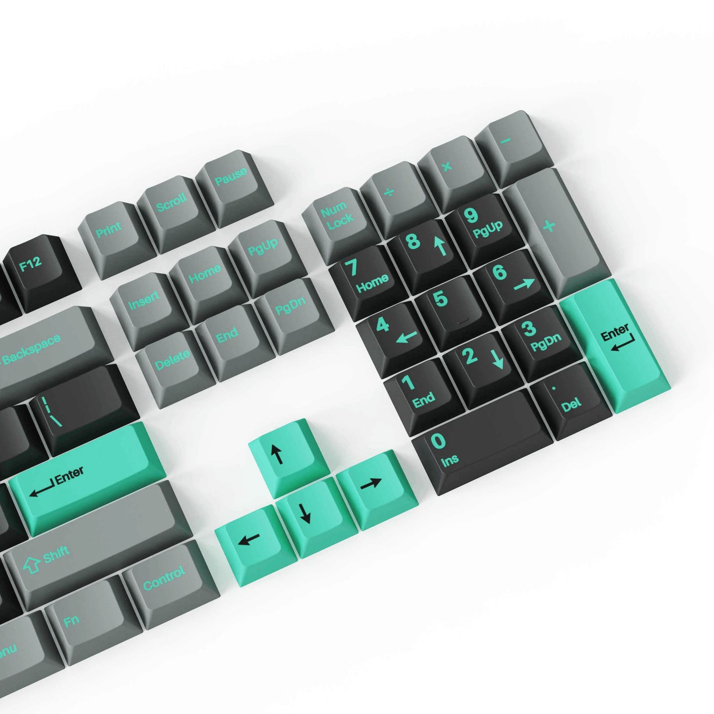 Keychron Double-shot PBT Keycaps – Hacker Mint
