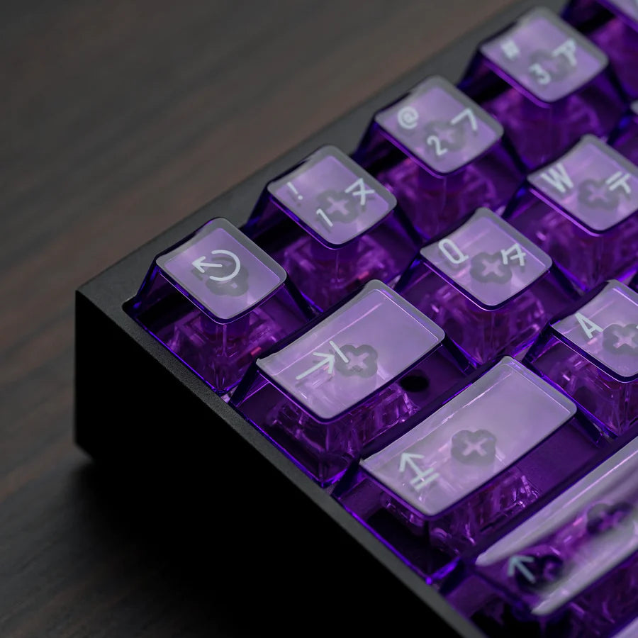 KBDFans Clear 2048 - Purple