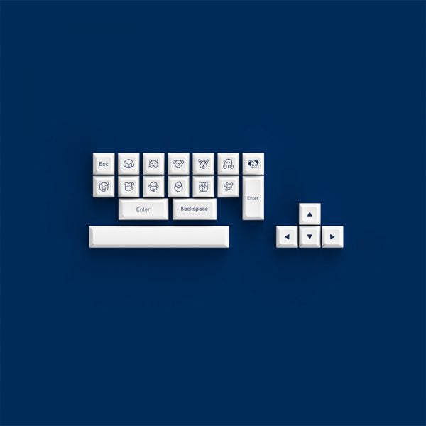 Akko Double-shot ABS Keycaps – Ocean Star