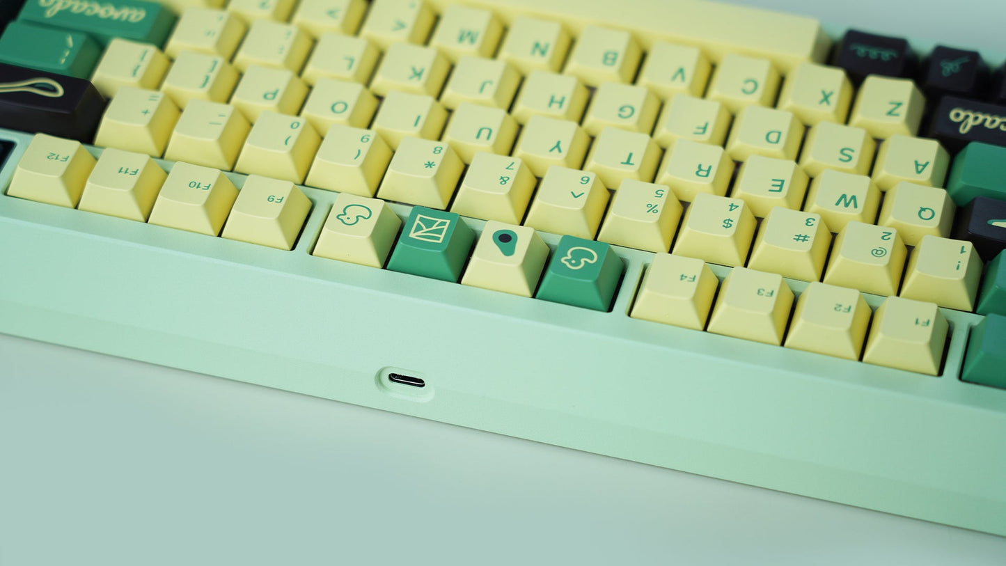 Meletrix Zoom75 Essential Edition (EE) - Barebones Keyboard Kit - Milky Green