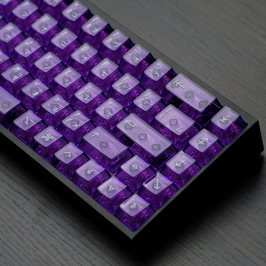 KBDFans Clear 2048 - Purple