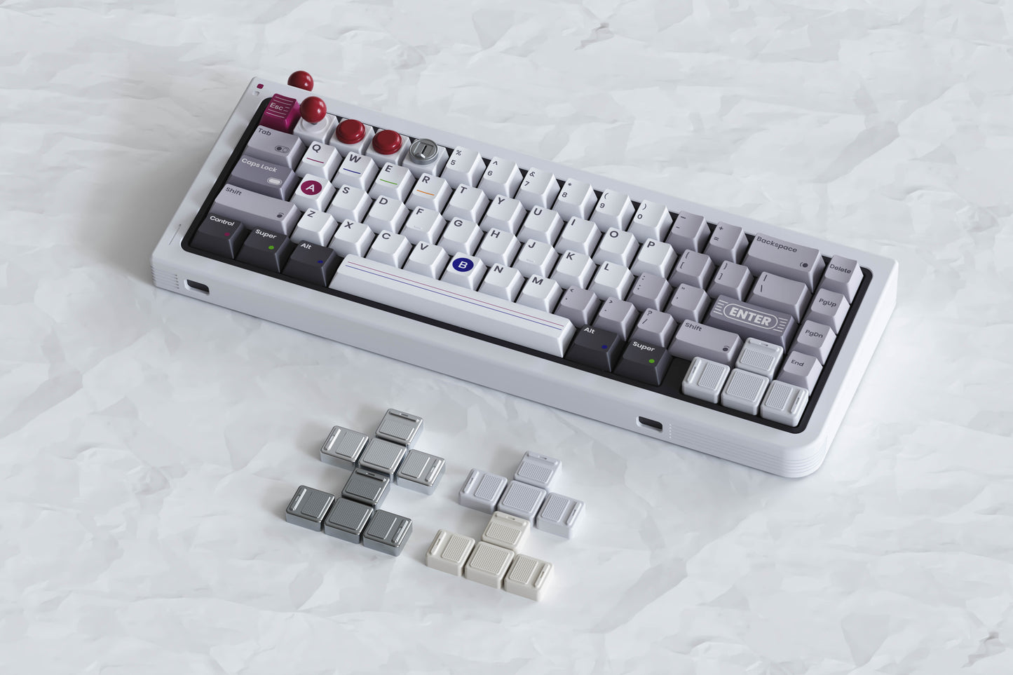 GB65 Keyboard by 80Retros X Click Inc - Pre-built Kit