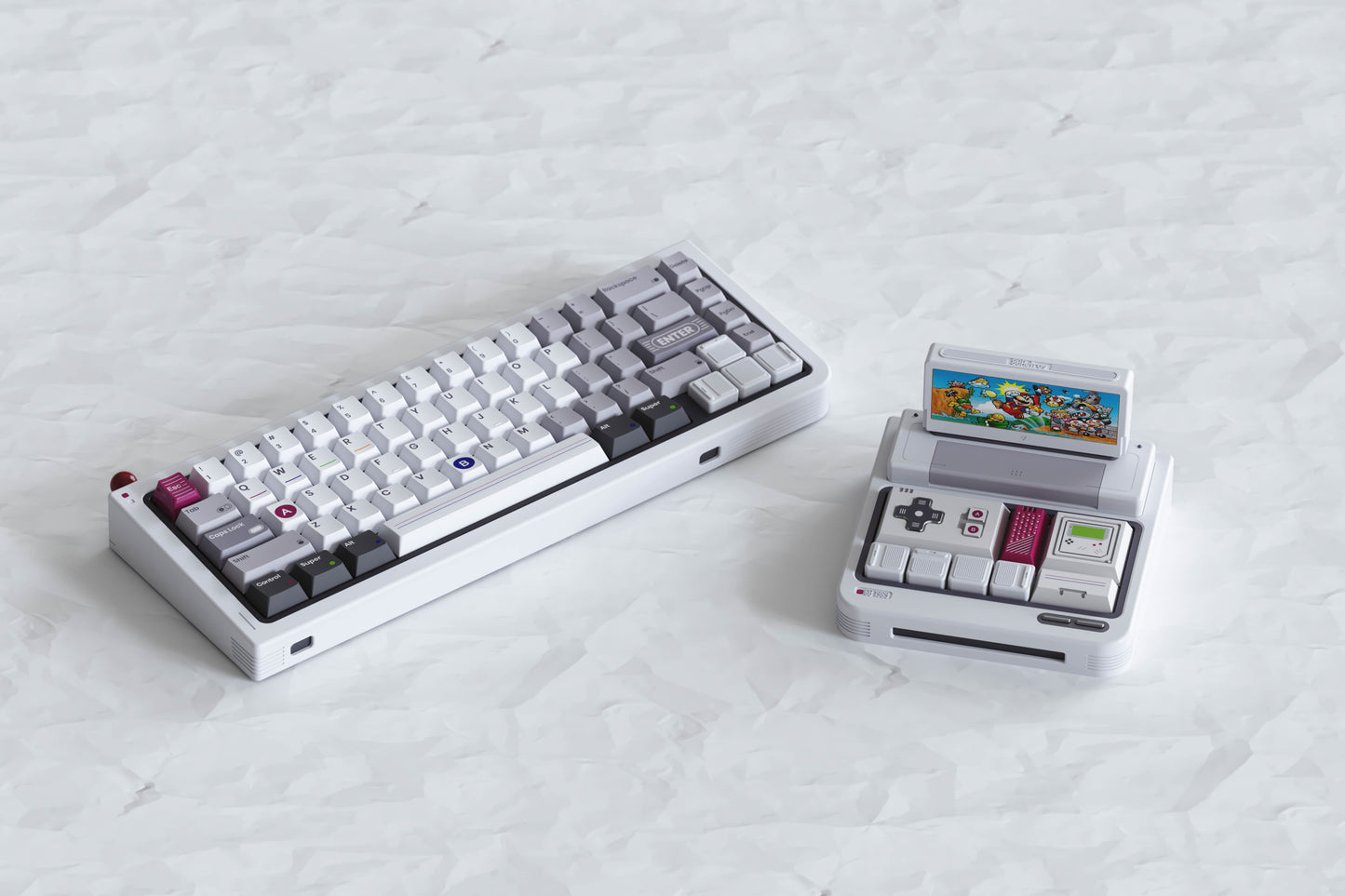 GB65 Keyboard by 80Retros X Click Inc - Pre-built Kit