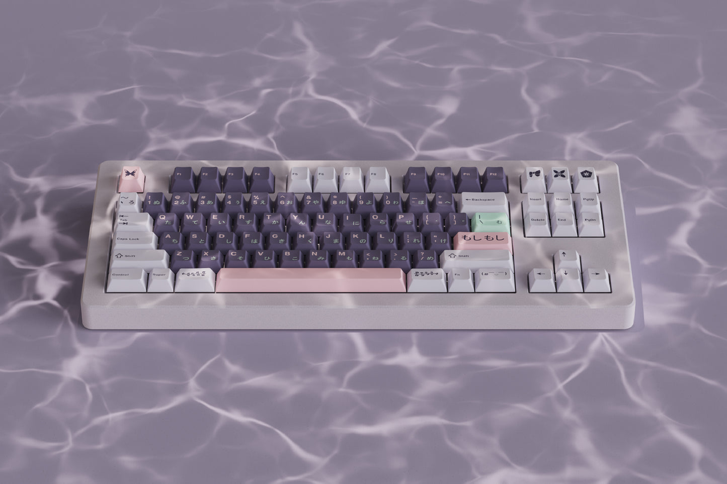 Keyboard Science - Butterfly Girl Keycaps