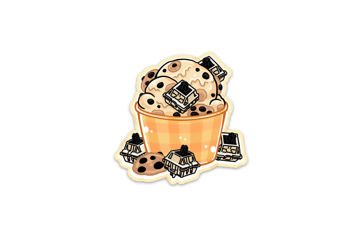 Cookie Dough Sticker