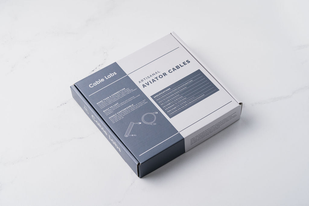 Cable Labs Artisanal Aviator Cable – Carbon Grey