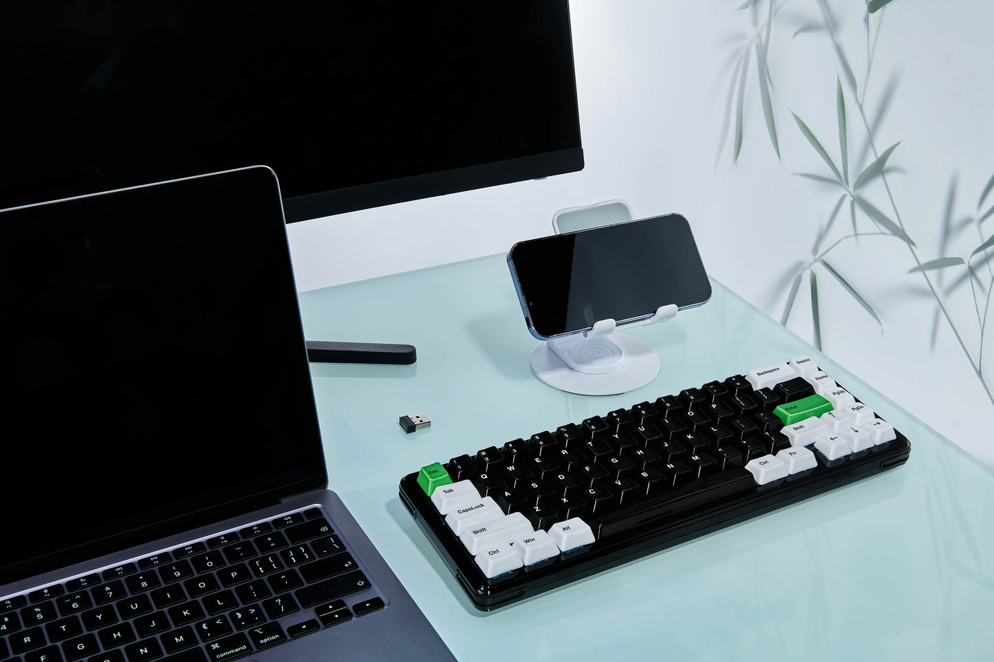 Cerakeys Nada65 Panda Edition - Pre-built Keyboard Kit