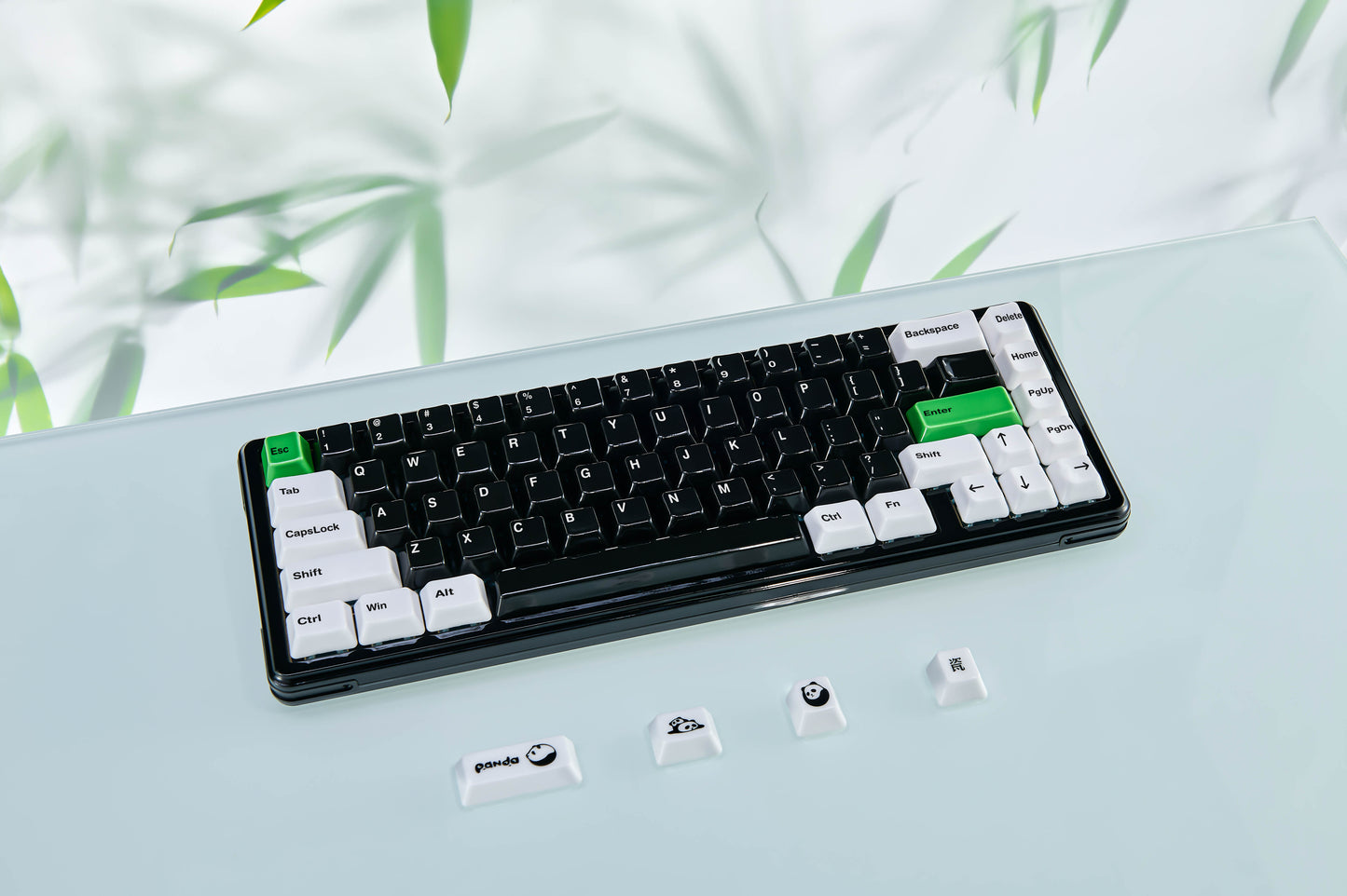 Cerakeys Nada65 Panda Edition - Pre-built Keyboard Kit