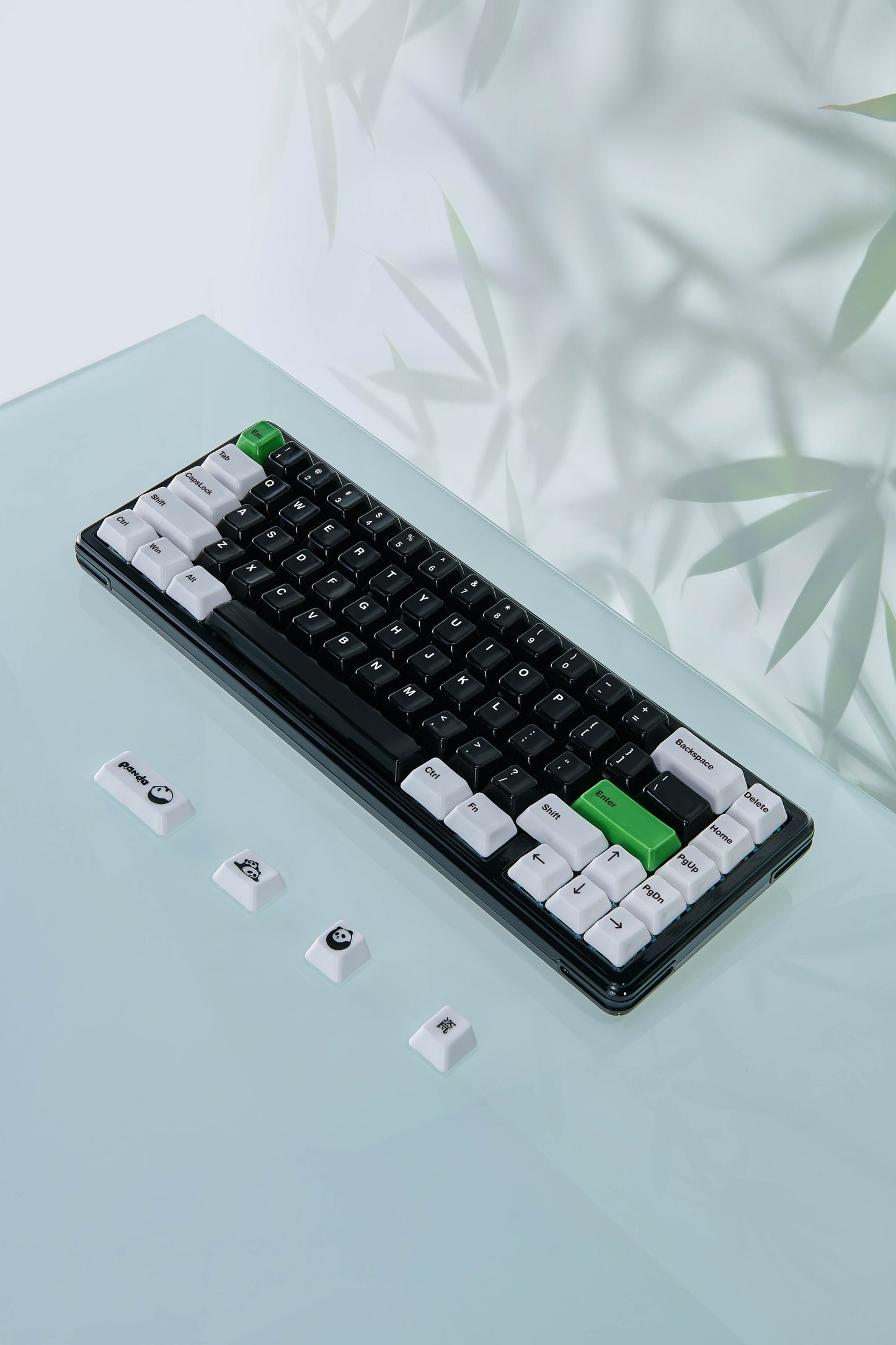 Cerakeys Nada65 Panda Edition - Pre-built Keyboard Kit