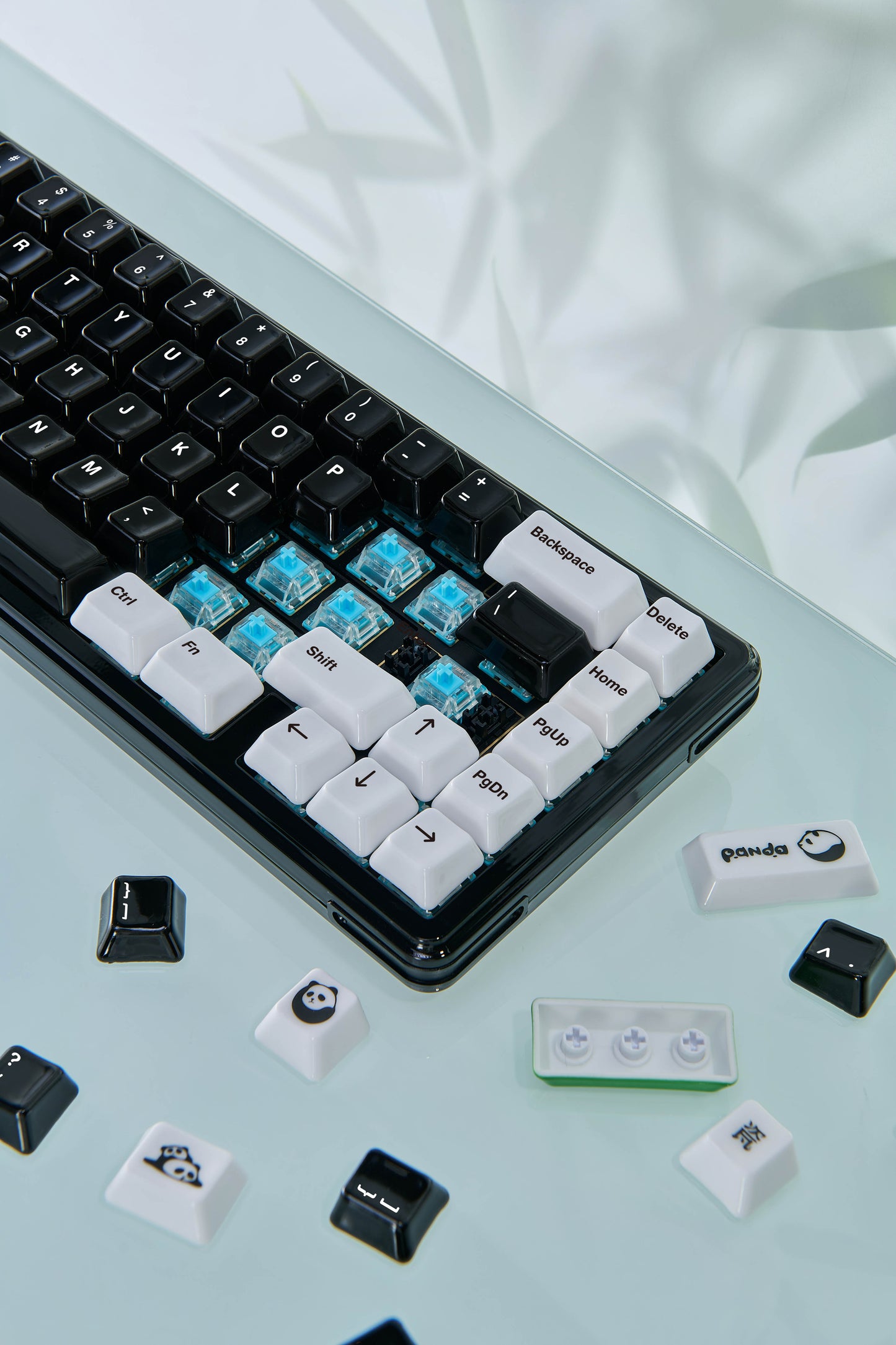 Cerakeys Nada65 Panda Edition - Pre-built Keyboard Kit