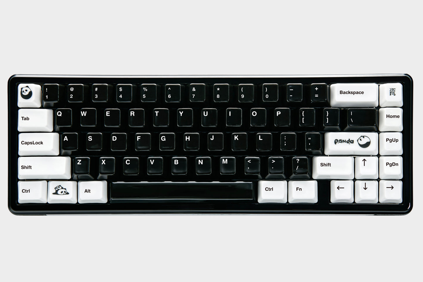 Cerakeys Nada65 Panda Edition - Pre-built Keyboard Kit