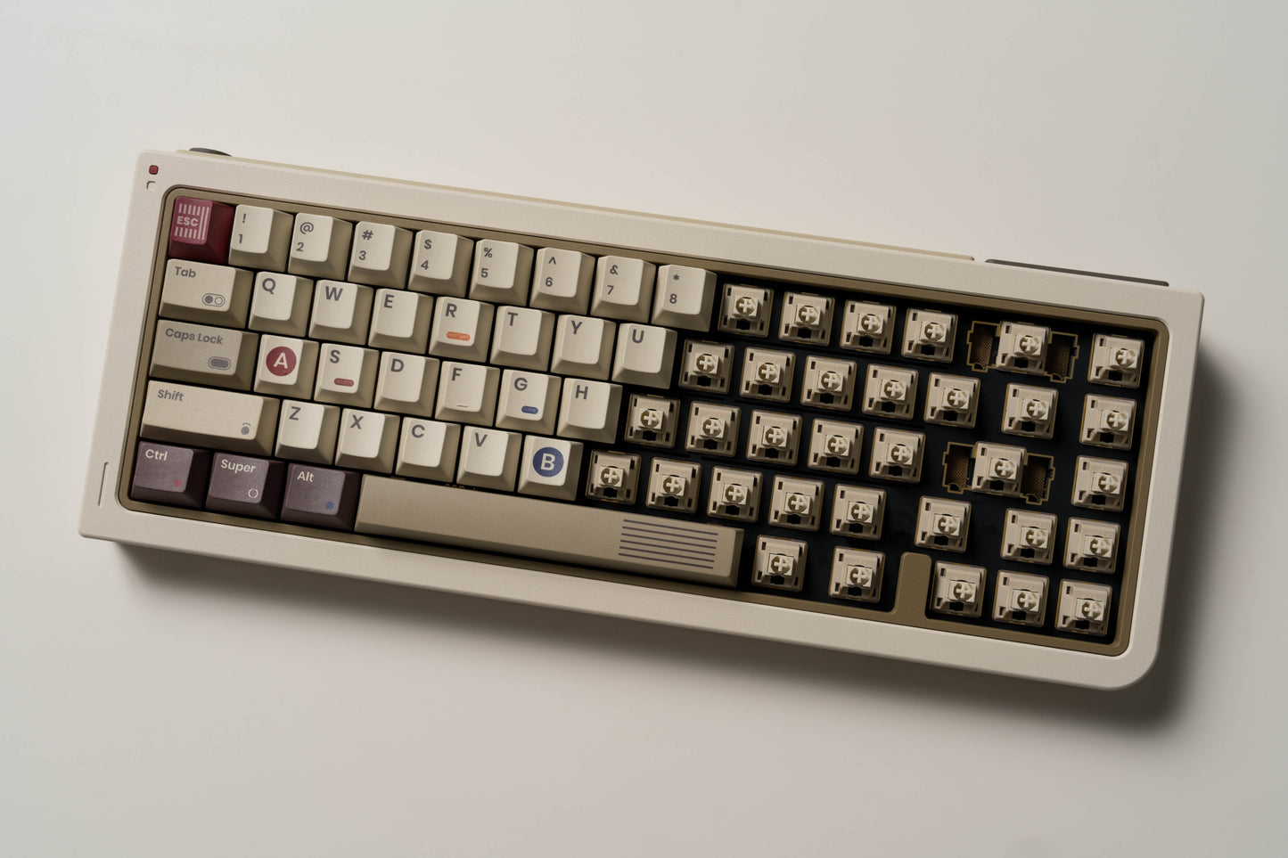 GB65 Keyboard by 80Retros X Click Inc - Pre-built Kit