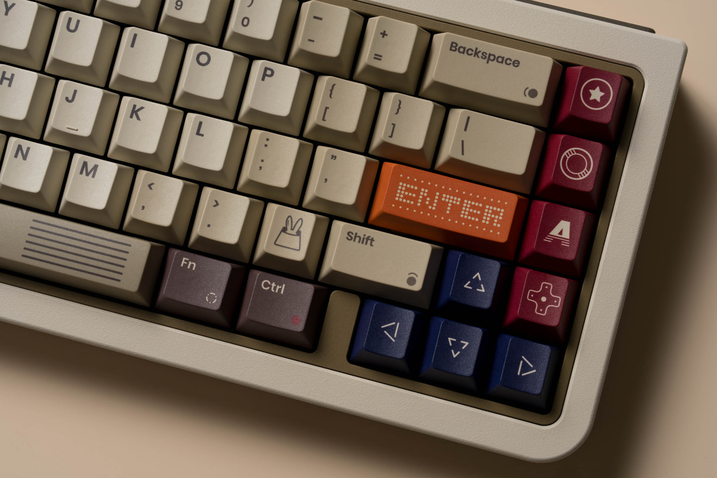GB65 Keyboard by 80Retros X Click Inc - Pre-built Kit
