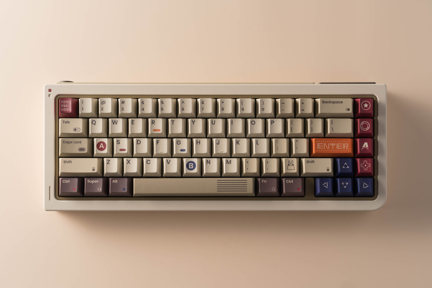 GB65 Keyboard by 80Retros X Click Inc - Pre-built Kit