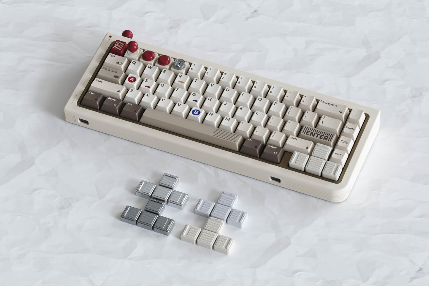 GB65 Keyboard by 80Retros X Click Inc - Pre-built Kit