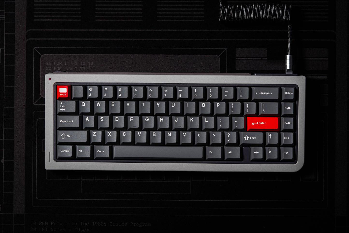 GB65 Keyboard by 80Retros X Click Inc - Pre-built Kit