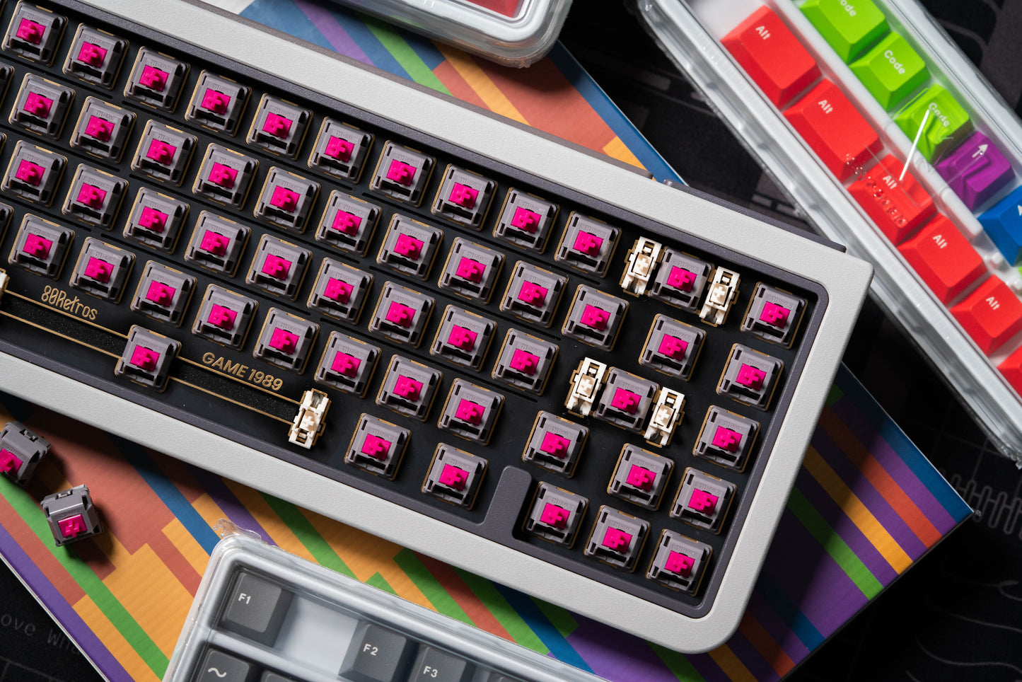 GB65 Keyboard by 80Retros X Click Inc - Pre-built Kit