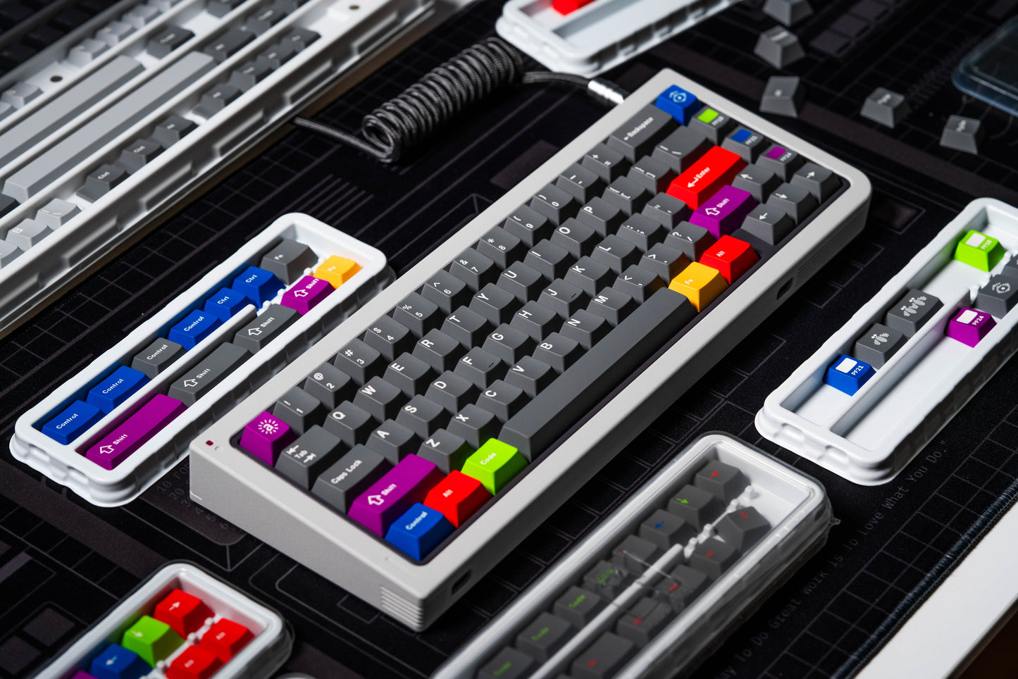 GB65 Keyboard by 80Retros X Click Inc - Pre-built Kit