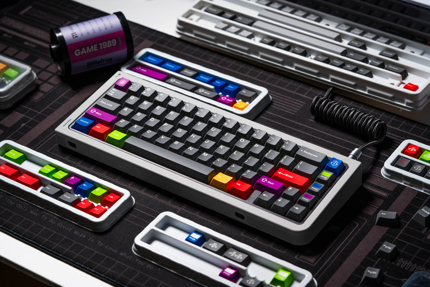 GB65 Keyboard by 80Retros X Click Inc - Pre-built Kit