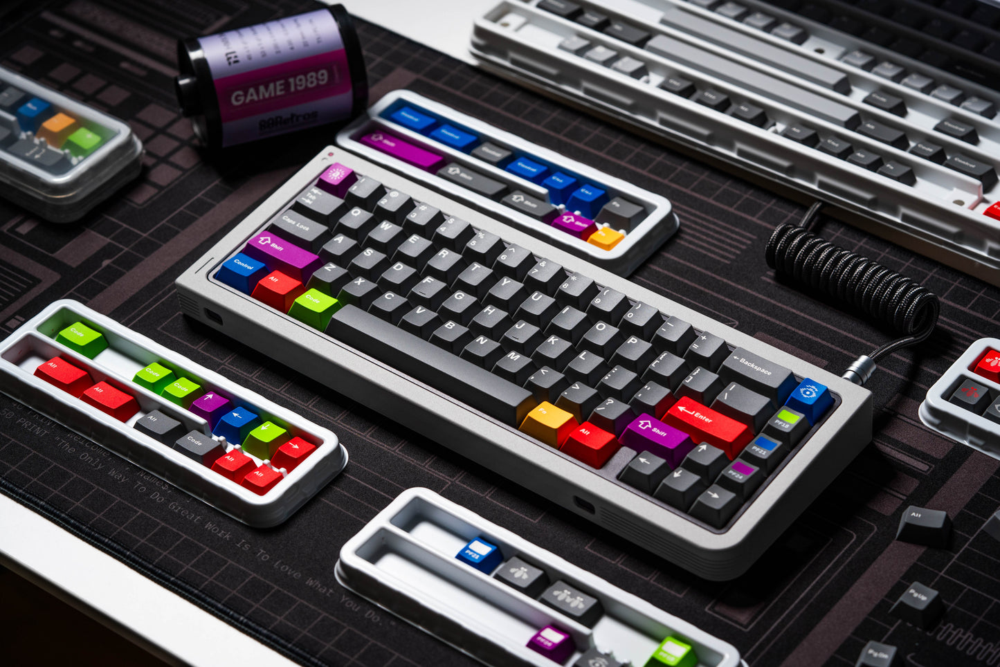 GB65 Keyboard by 80Retros X Click Inc - Pre-built Kit