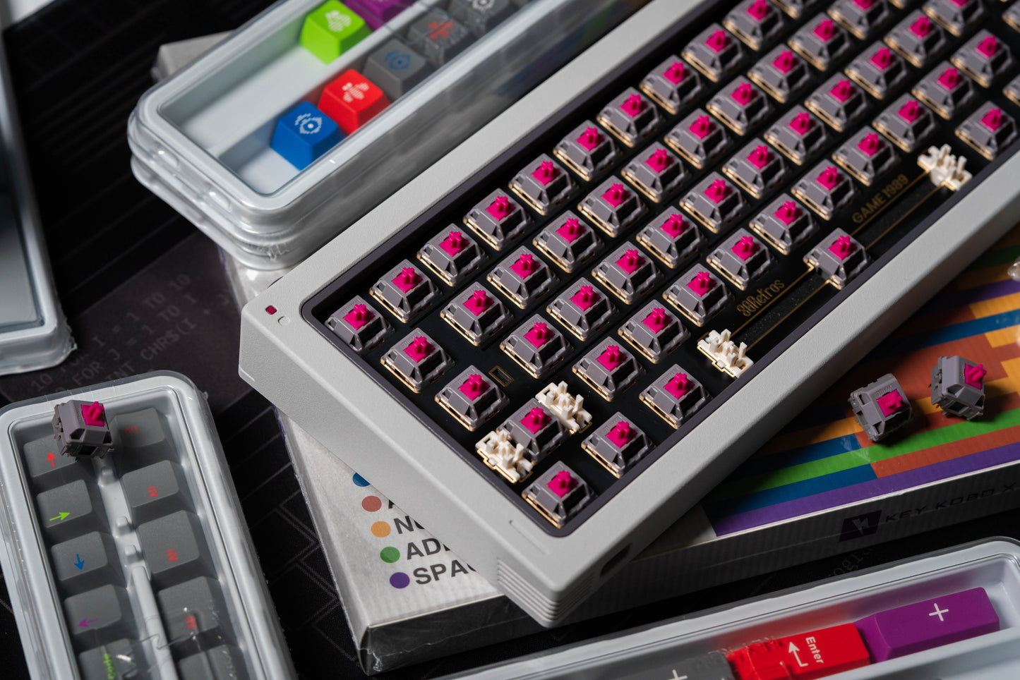 GB65 Keyboard by 80Retros X Click Inc - Pre-built Kit