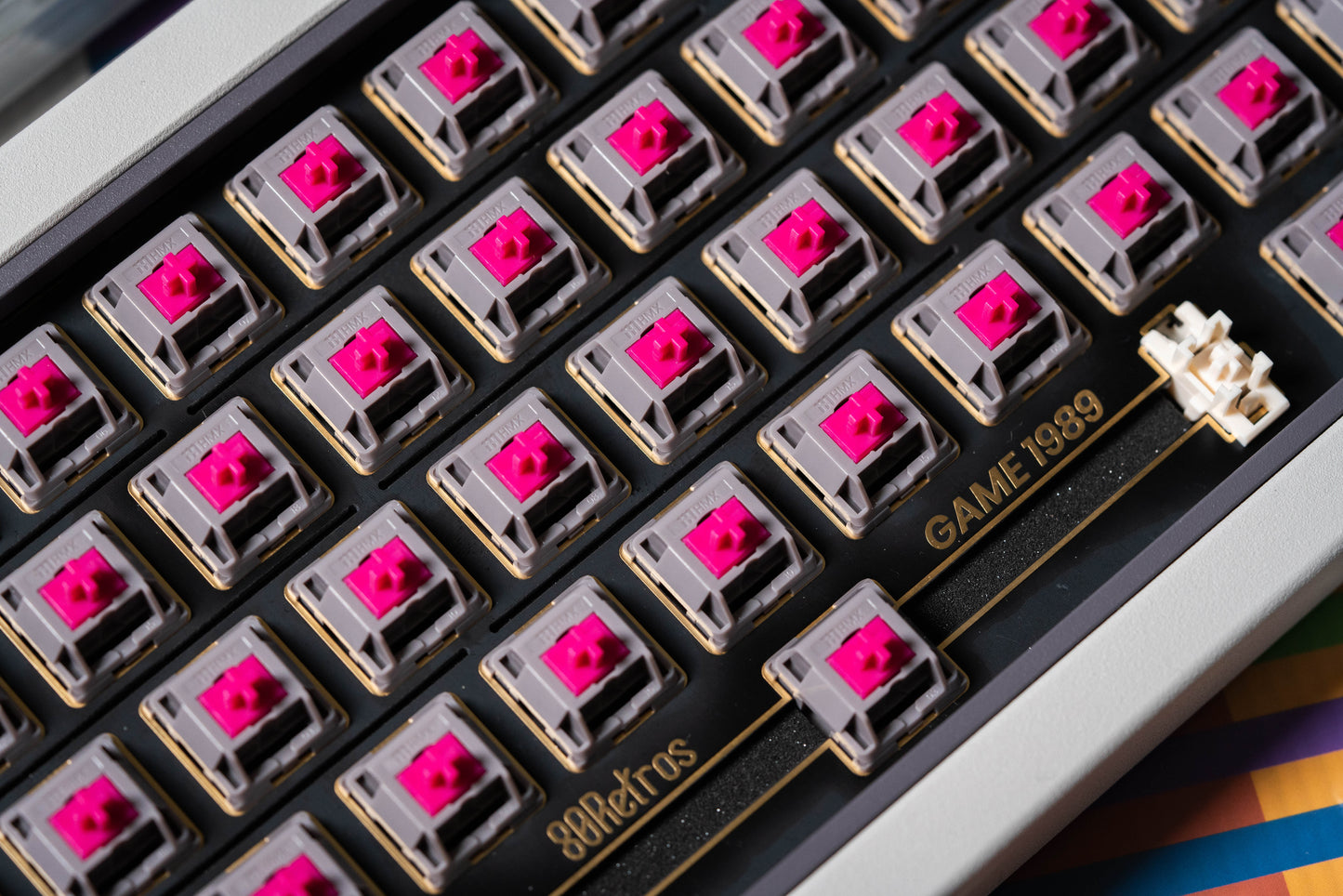 GB65 Keyboard by 80Retros X Click Inc - Pre-built Kit