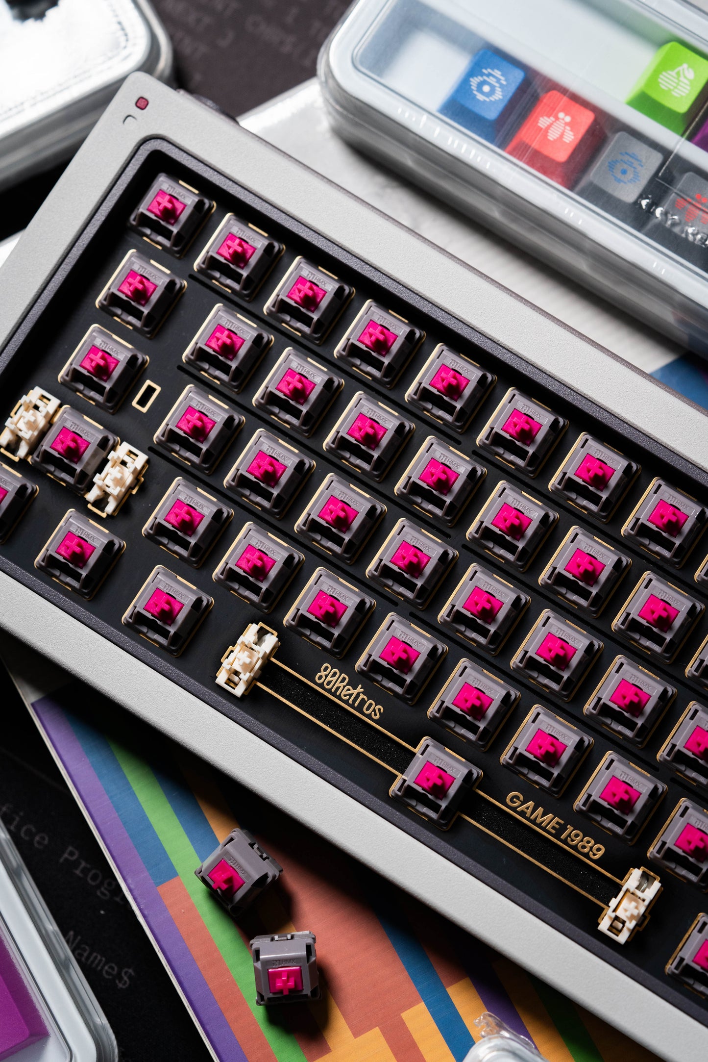GB65 Keyboard by 80Retros X Click Inc - Pre-built Kit