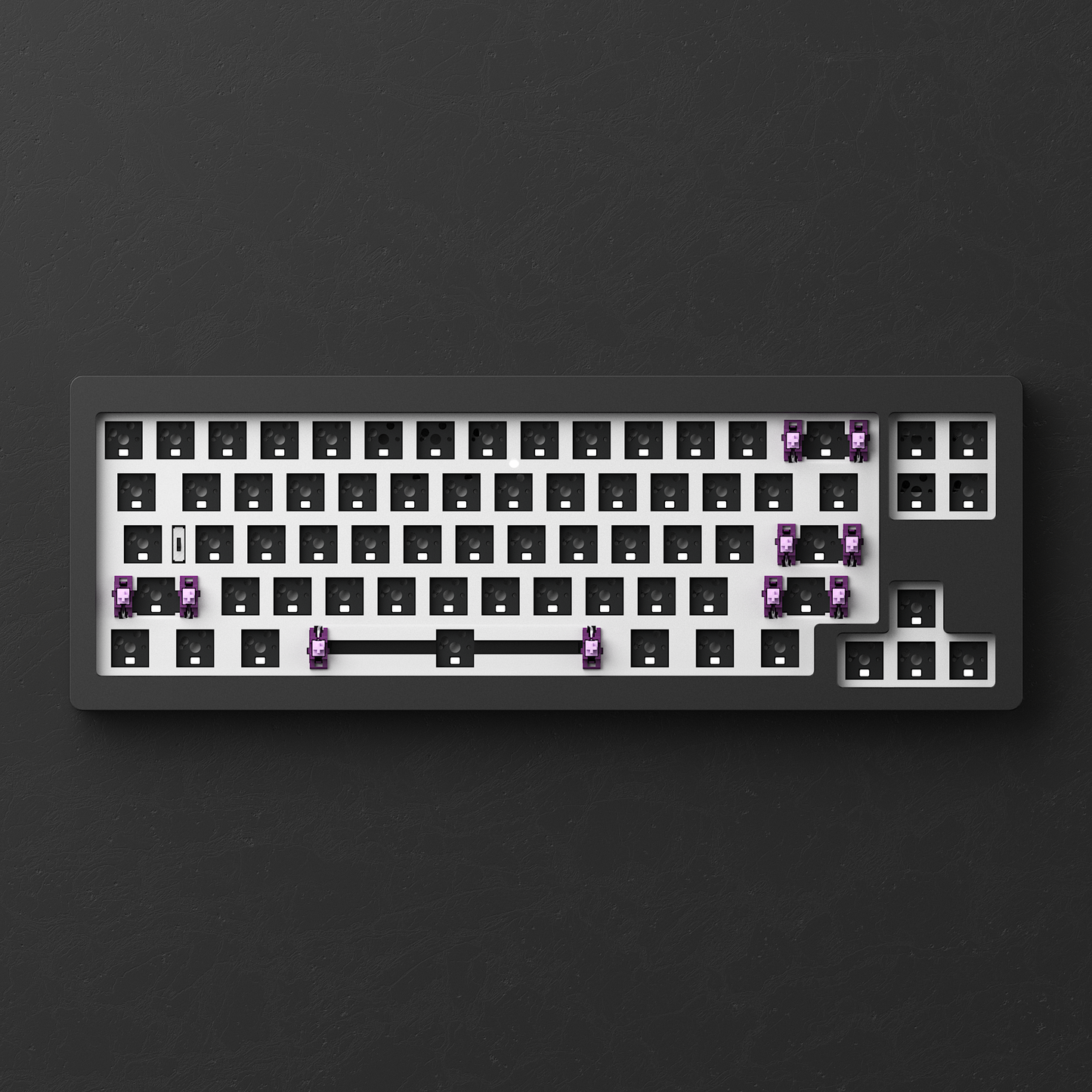 Monsgeek M7W - Barebones Keyboard Kit