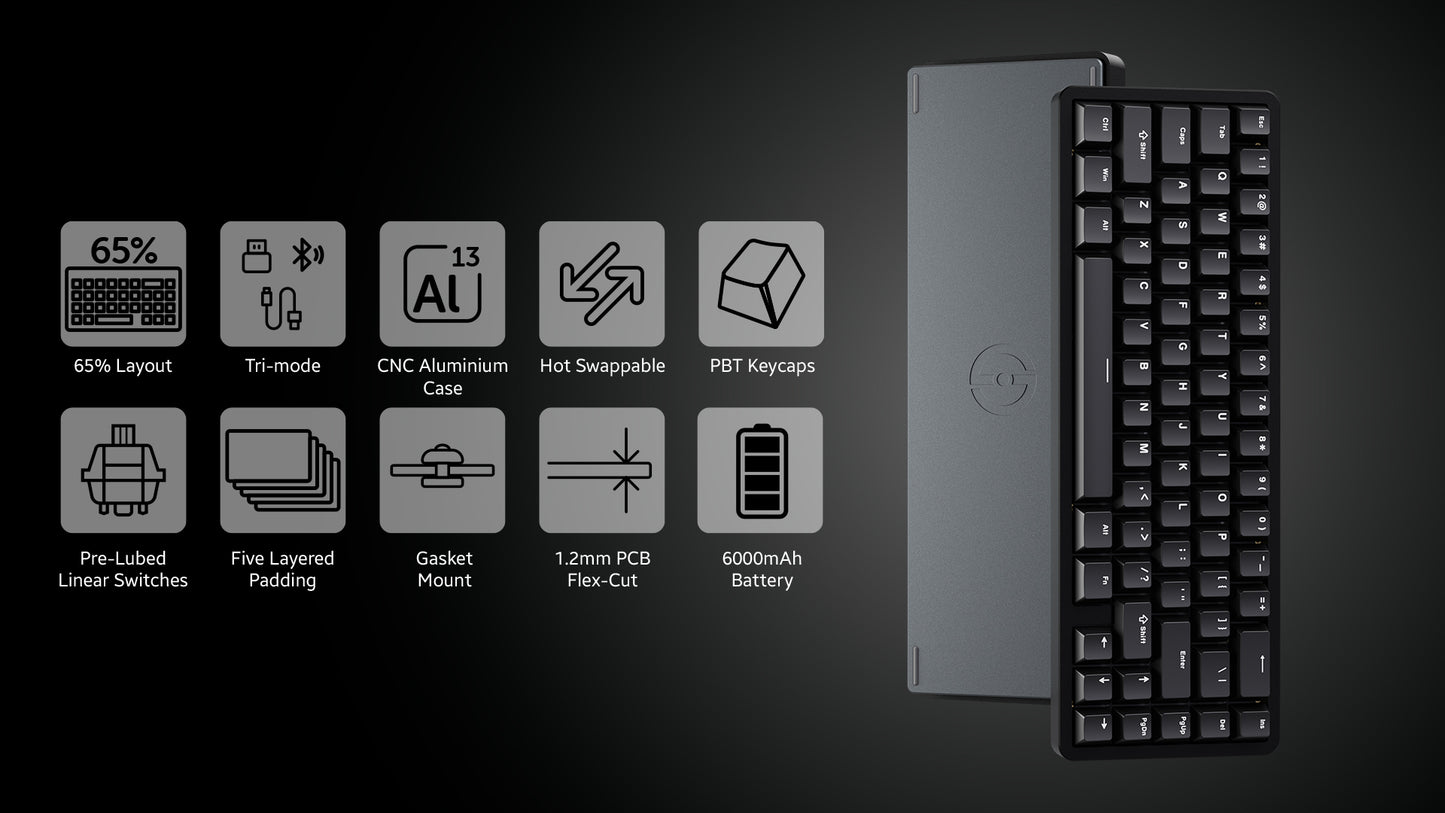 Chilkey ND65 - Mechanical Keyboard Kit