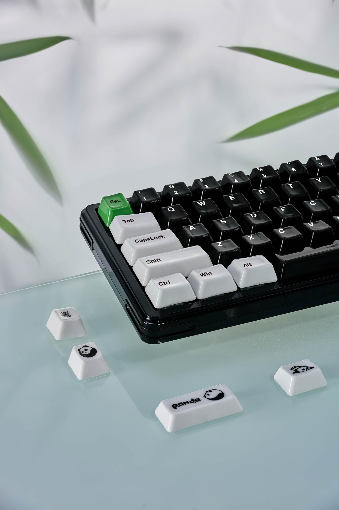 Cerakeys Nada65 Panda Edition - Pre-built Keyboard Kit