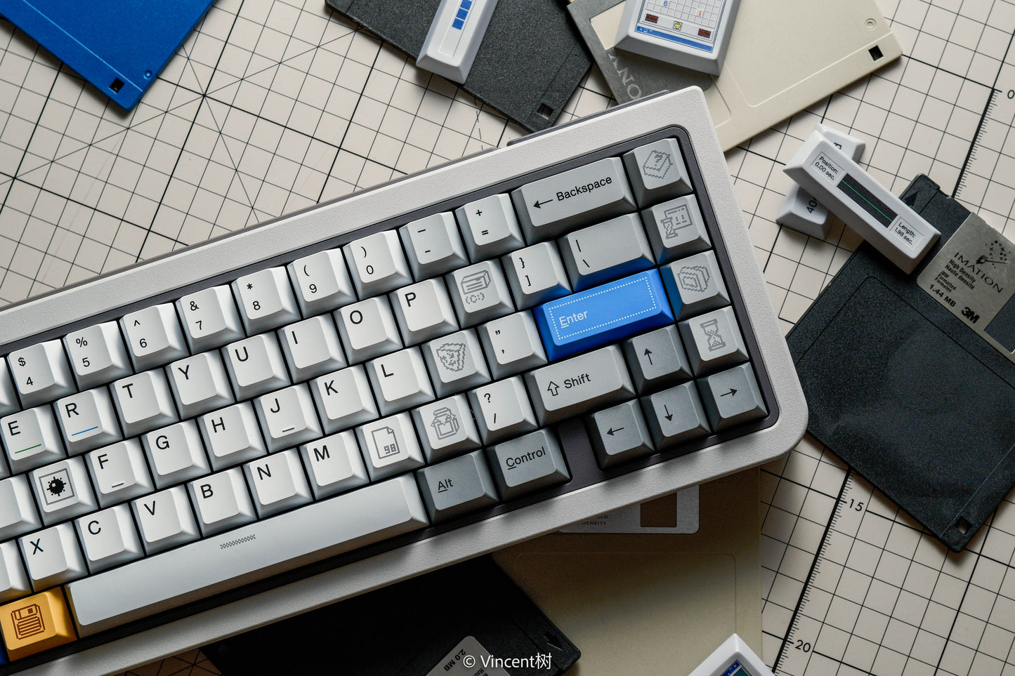 GB65 Keyboard by 80Retros X Click Inc - Pre-built Kit