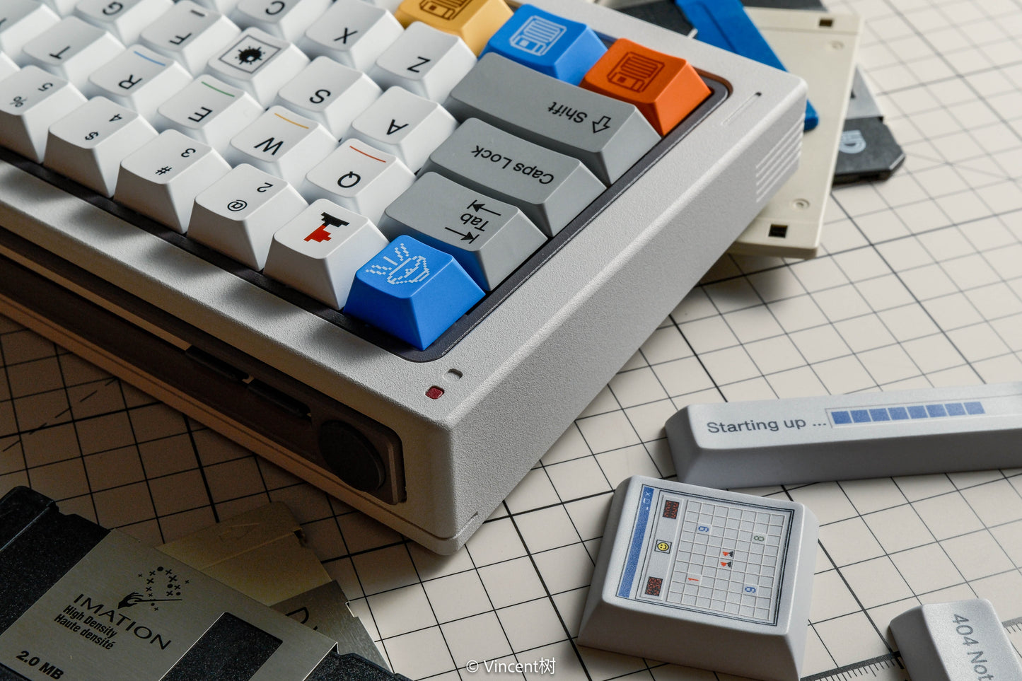GB65 Keyboard by 80Retros X Click Inc - Pre-built Kit