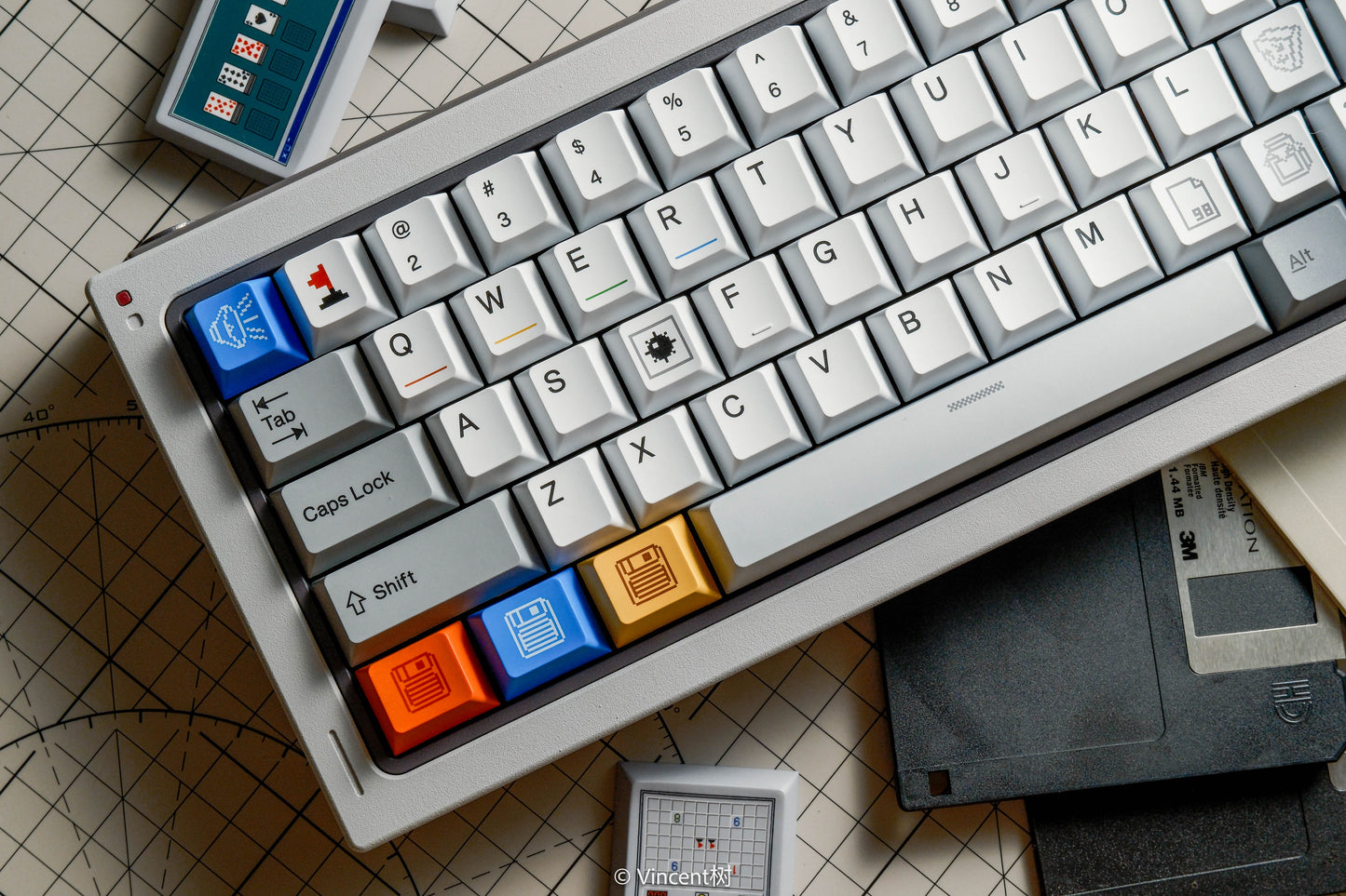 GB65 Keyboard by 80Retros X Click Inc - Pre-built Kit